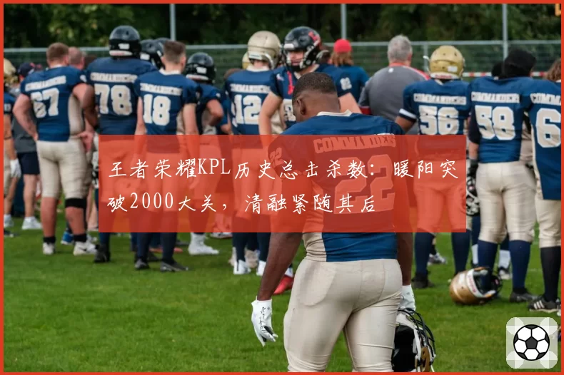 王者荣耀KPL历史总击杀数:暖阳突破2000大关,清融紧随其后